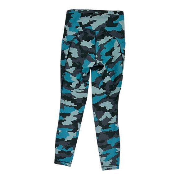 Lululemon Swift Speed High-Rise Tight Camo Tidewater Teal - Picture 3 of 7
